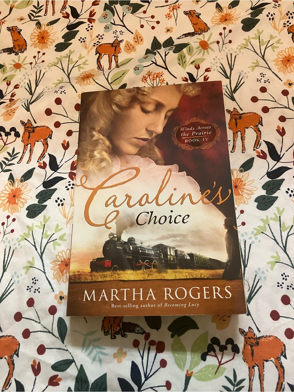 Caroline's Choice by Martha Rogers
Winds Across the Prairie Book IV